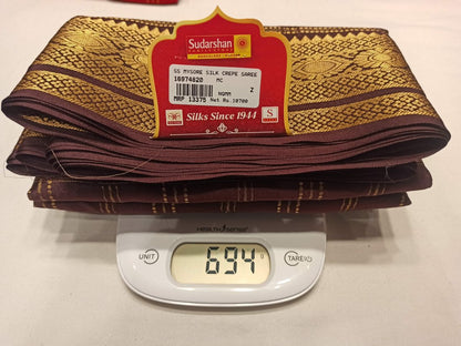 Pure Mysore Silk Saree.