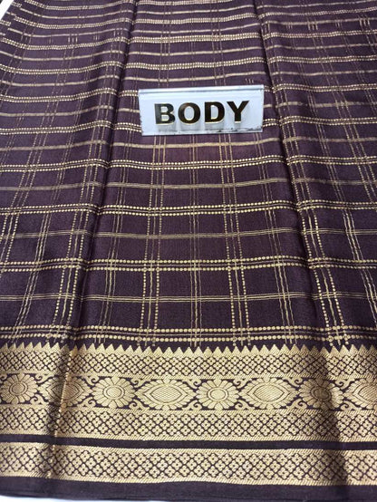 Pure Mysore Silk Saree.