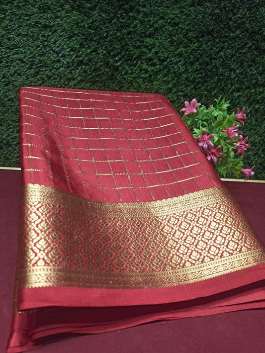 Pure Mysore Silk Saree.