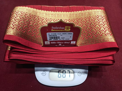 Pure Mysore Silk Saree.