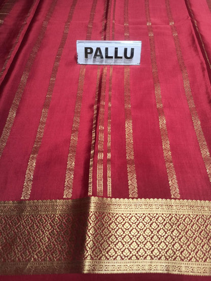 Pure Mysore Silk Saree.