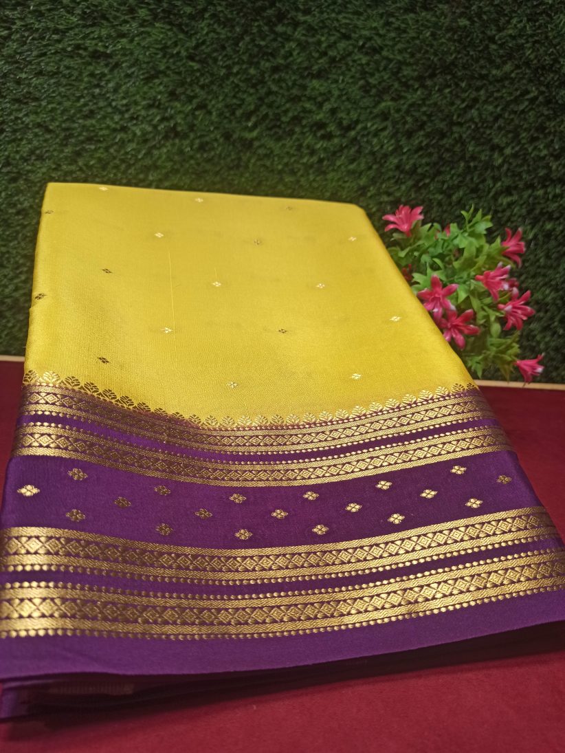 Pure Mysore Silk Saree.