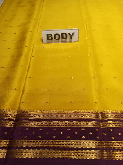 Pure Mysore Silk Saree.