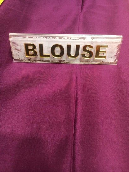 Pure Mysore Silk Saree.