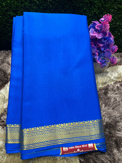 Pure Mysore Silk Saree ( 60Grams )