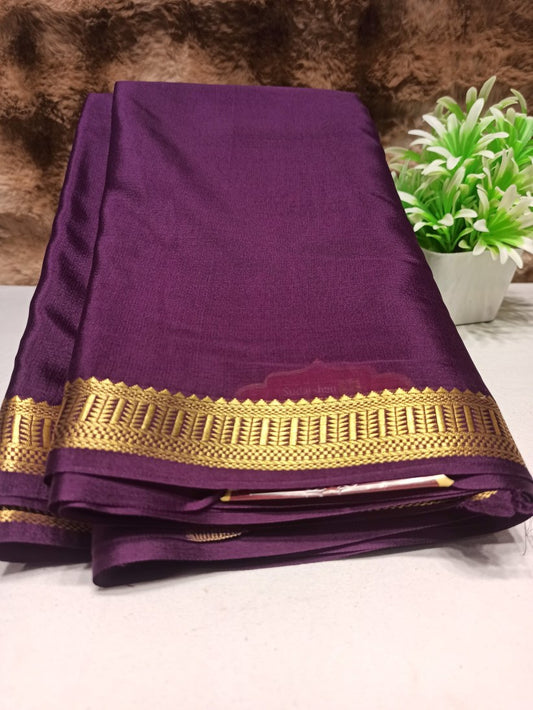 Pure Mysore Silk Saree (60 Grams )