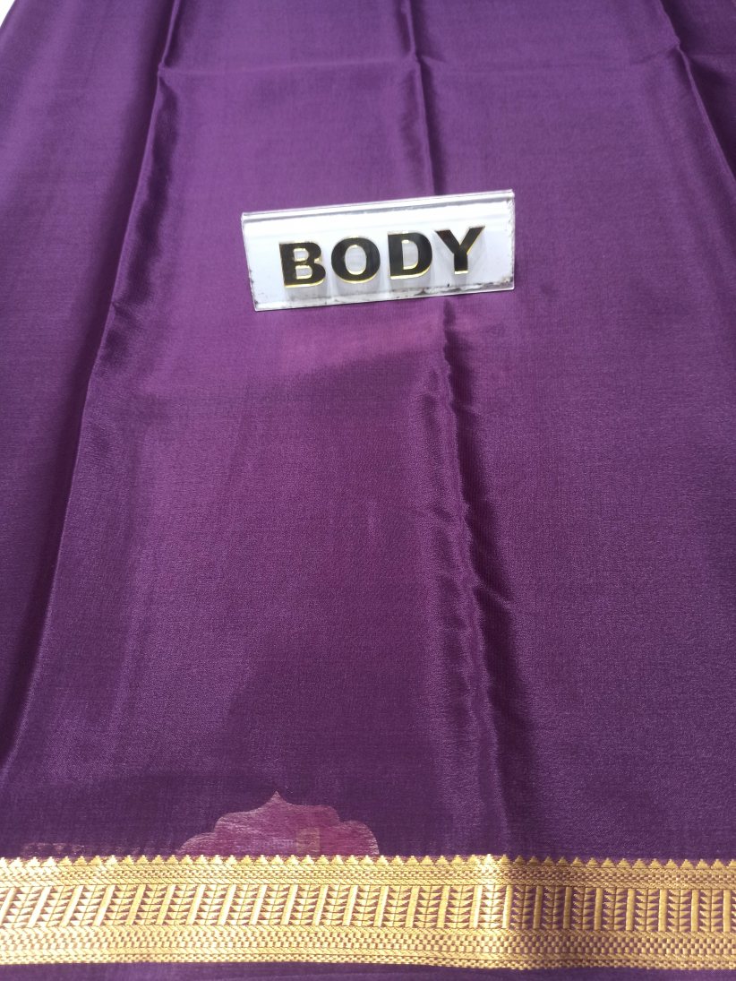 Pure Mysore Silk Saree (60 Grams )