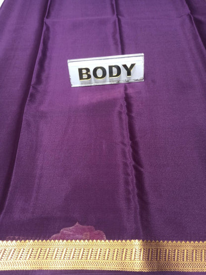 Pure Mysore Silk Saree (60 Grams )