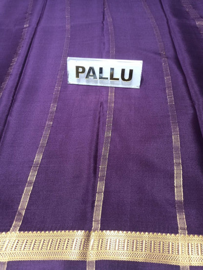 Pure Mysore Silk Saree (60 Grams )