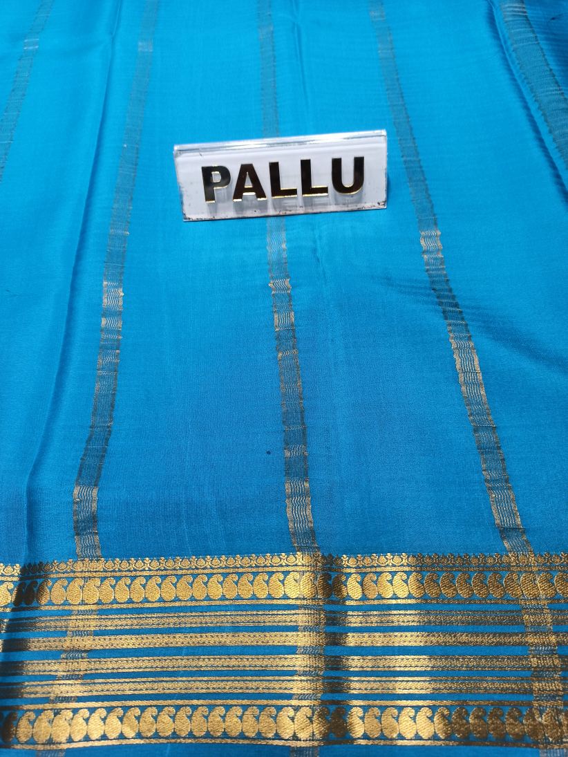 Pure Mysore Silk Saree (60 Grams )