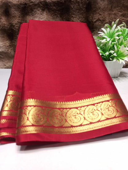 Pure Mysore Silk Saree (60 Grams )