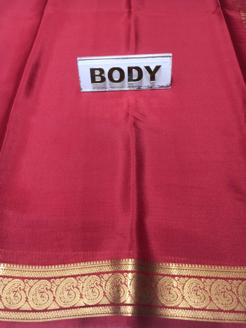 Pure Mysore Silk Saree (60 Grams )