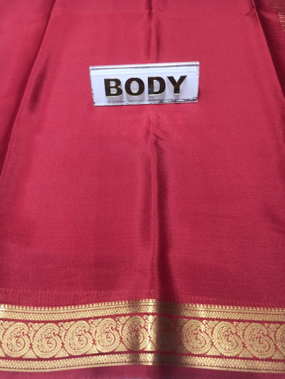 Pure Mysore Silk Saree (60 Grams )