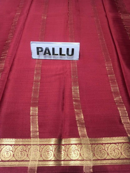 Pure Mysore Silk Saree (60 Grams )