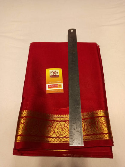 Pure Mysore Silk Saree (60 Grams )