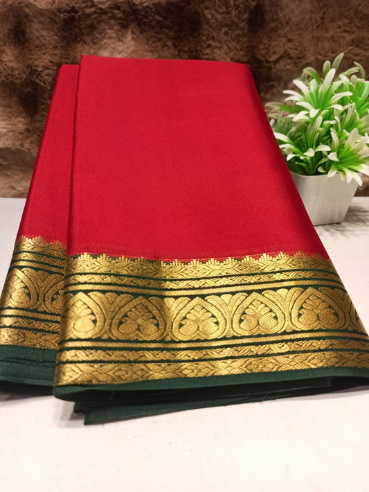 Pure Mysore Silk Saree (60 Grams )