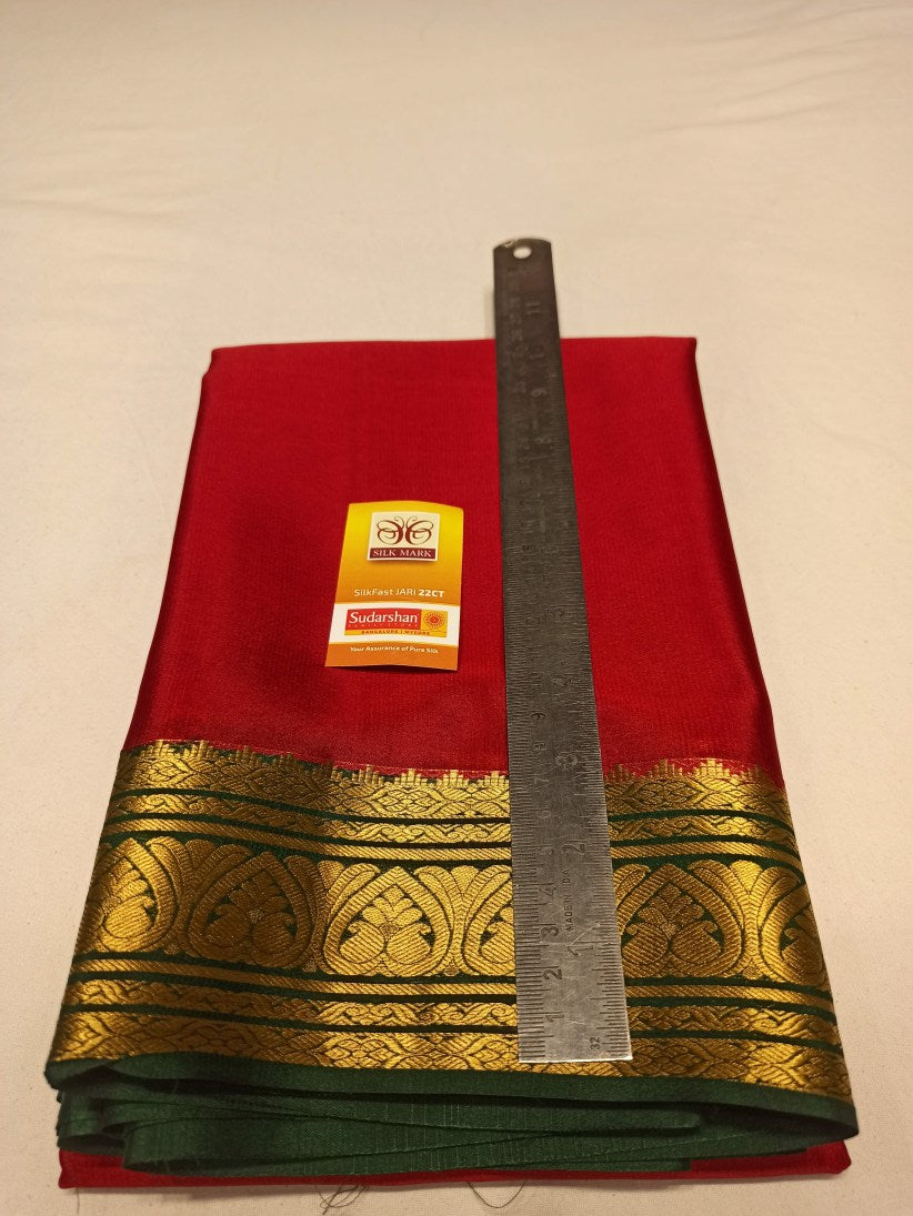 Pure Mysore Silk Saree (60 Grams )