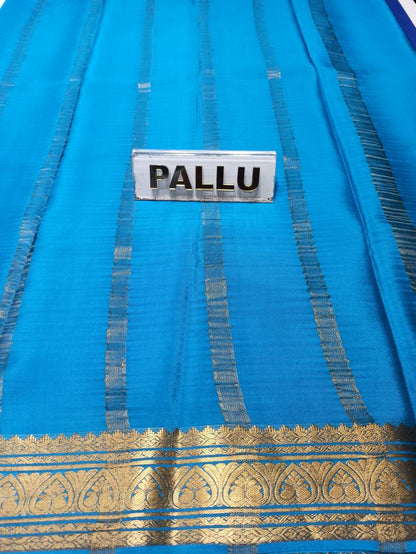 Pure Mysore Silk Saree (60 Grams )