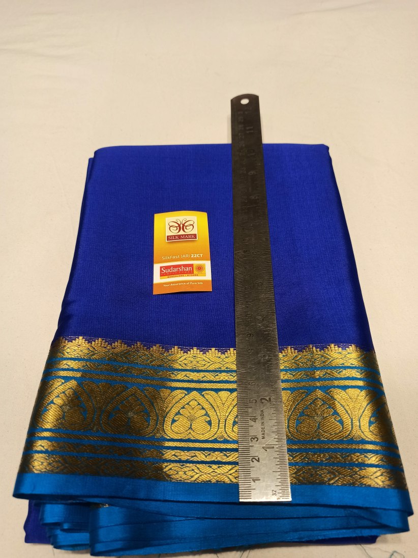 Pure Mysore Silk Saree (60 Grams )