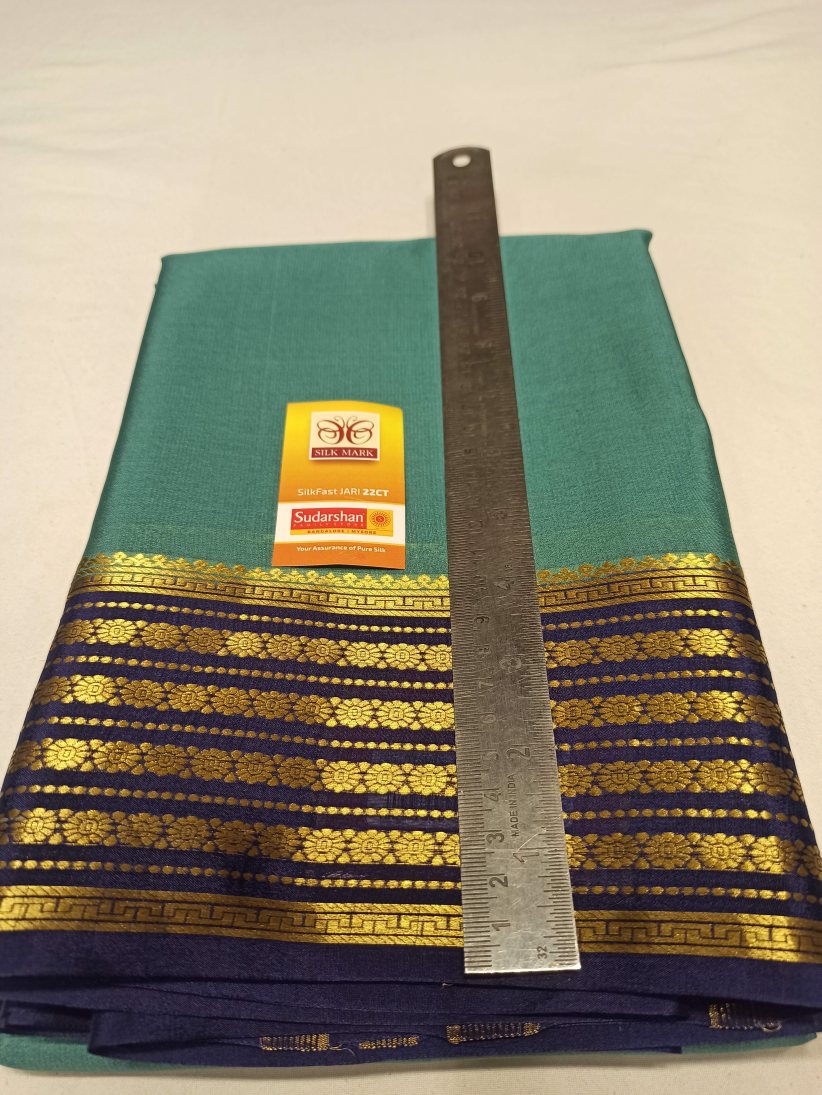 Pure Mysore Silk Saree (60 Grams )