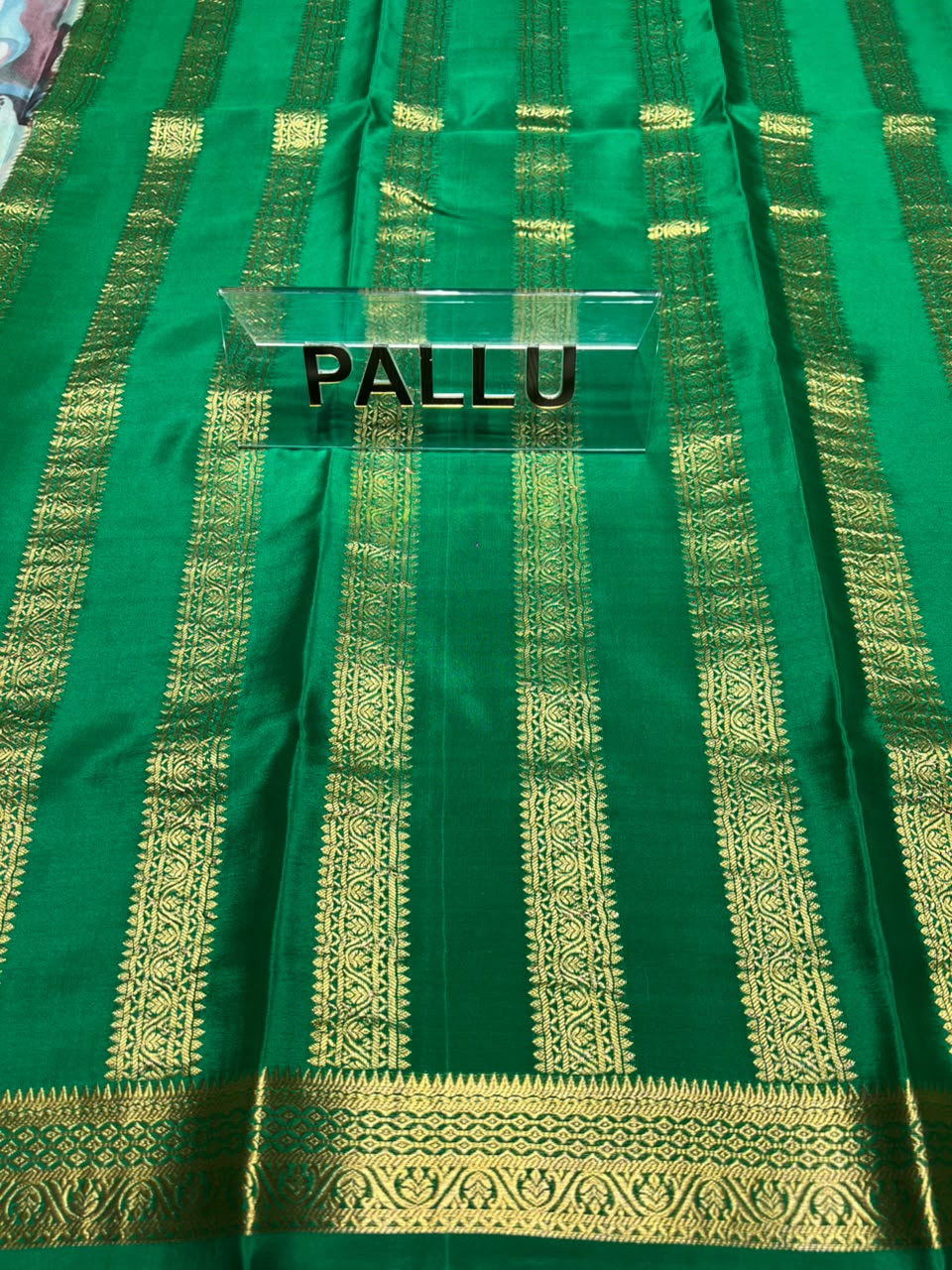 Pure Mysore Silk Saree.