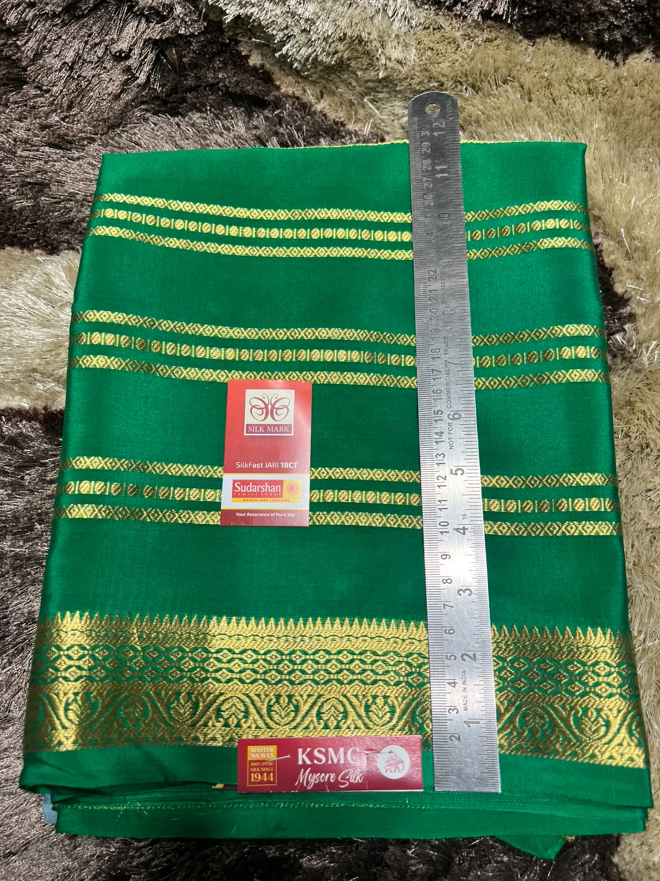 Pure Mysore Silk Saree.