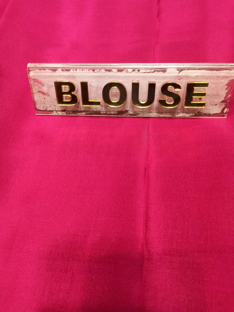 Pure Mysore Silk Saree.