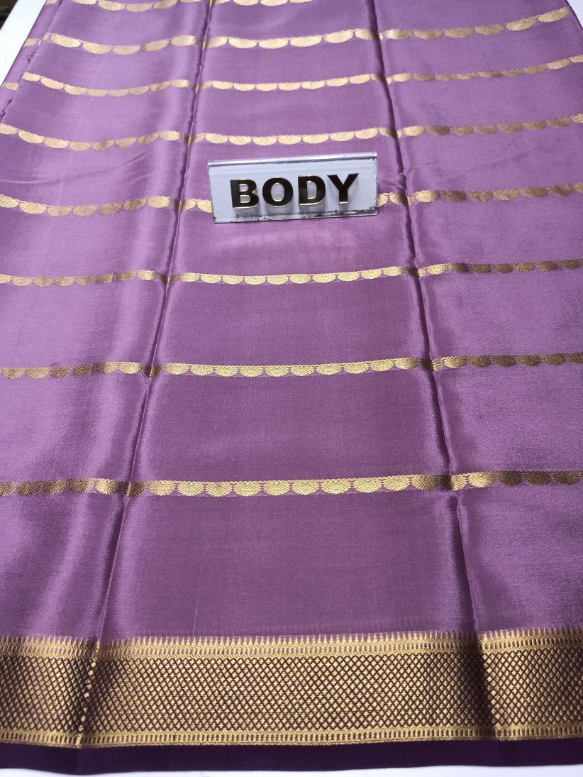 Pure Mysore Silk Saree.
