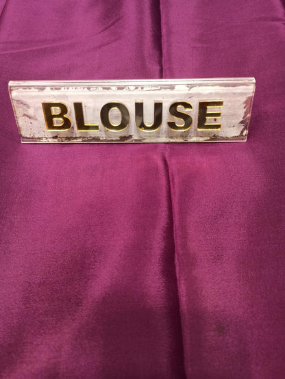 Pure Mysore Silk Saree.