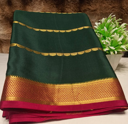 Pure Mysore Silk Saree.