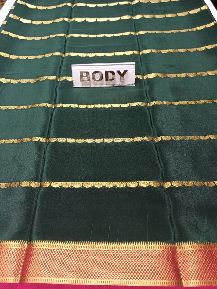 Pure Mysore Silk Saree.