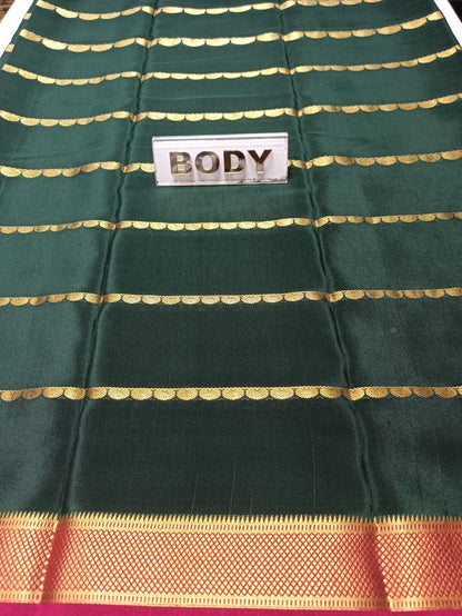 Pure Mysore Silk Saree.
