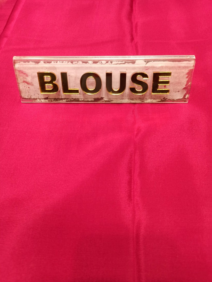 Pure Mysore Silk Saree.