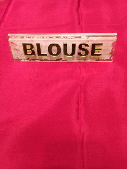 Pure Mysore Silk Saree.