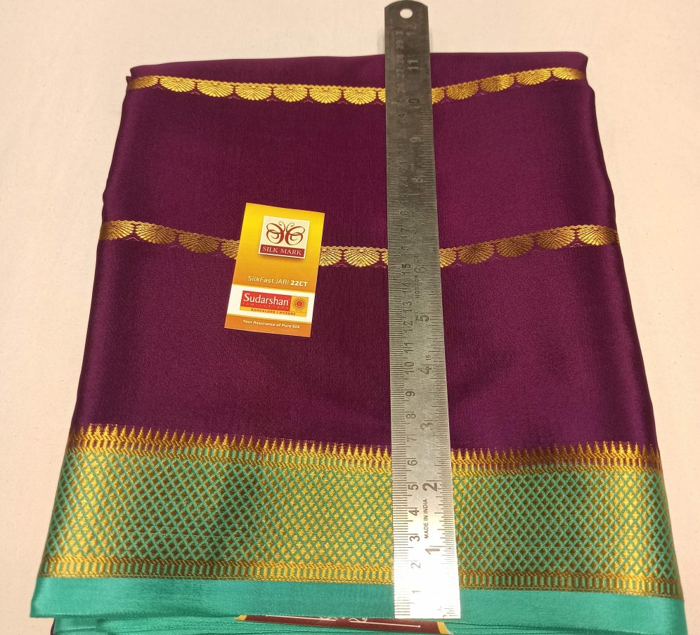 Pure Mysore Silk Saree.