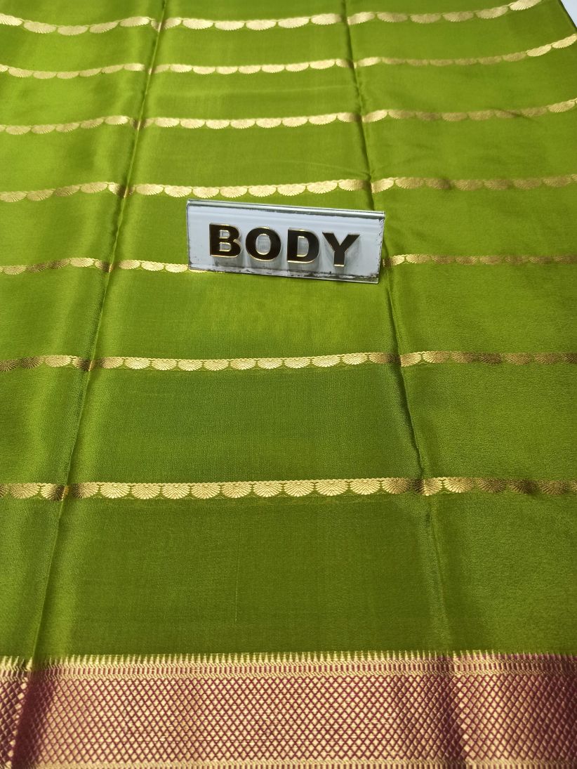 Pure Mysore Silk Saree.