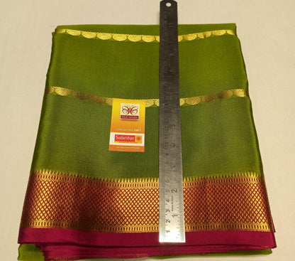 Pure Mysore Silk Saree.