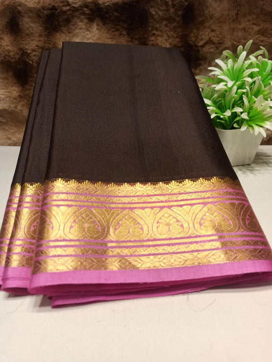 Pure Mysore Silk Saree (60 Grams )