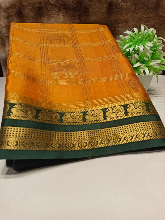 Pure Mysore Silk Saree.