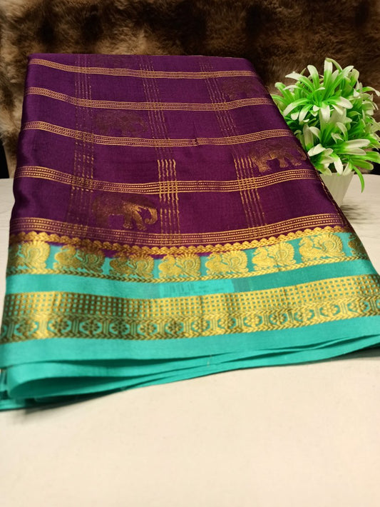 Pure Mysore Silk Saree.