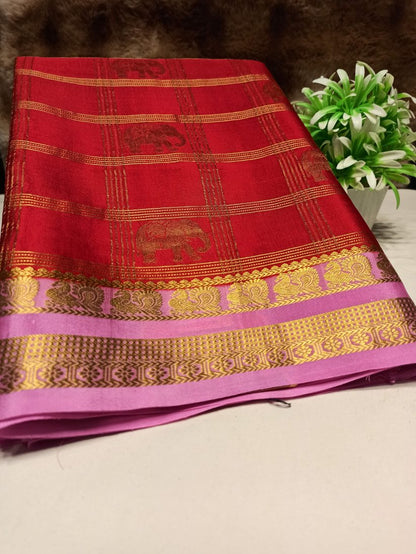 Pure Mysore Silk Saree.