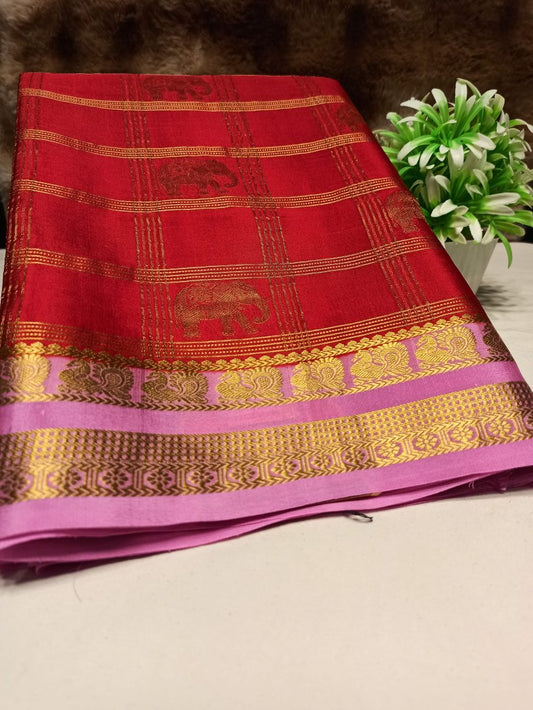 Pure Mysore Silk Saree.