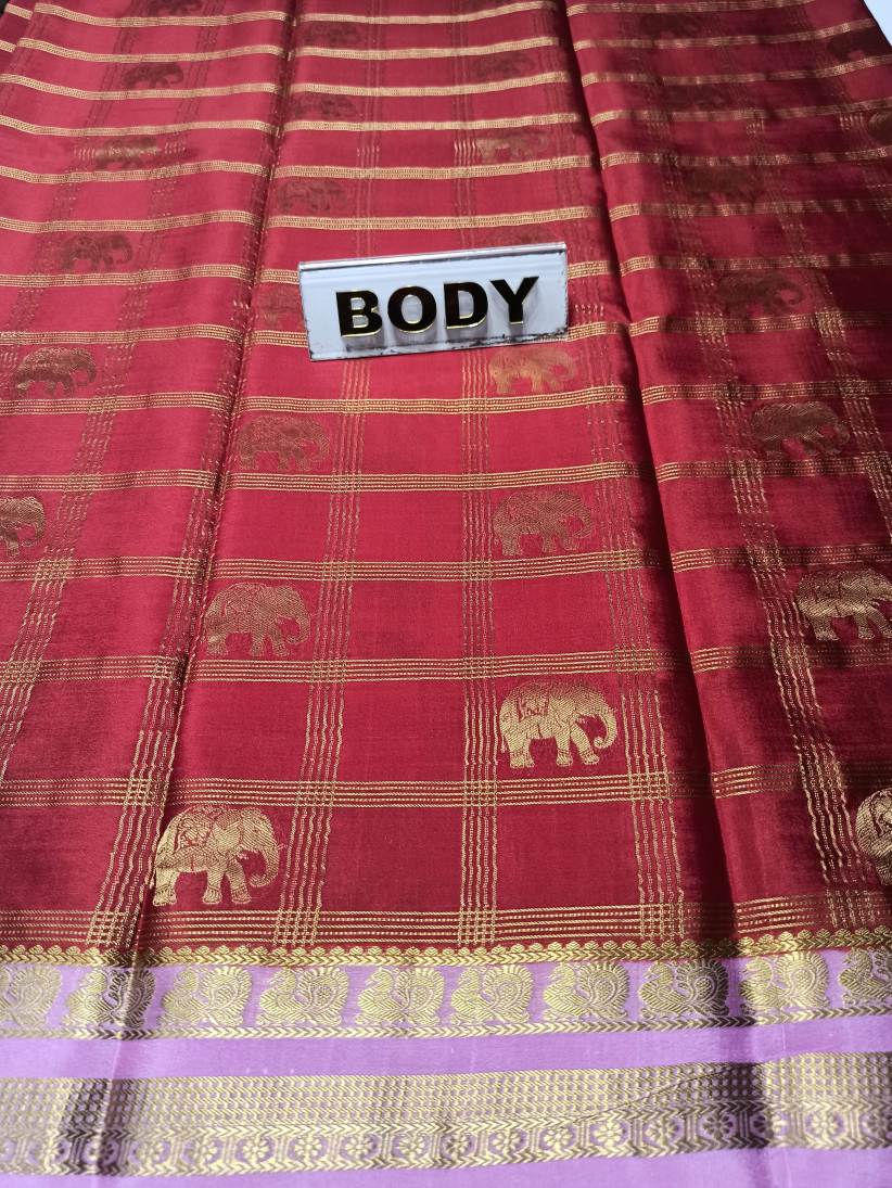 Pure Mysore Silk Saree.