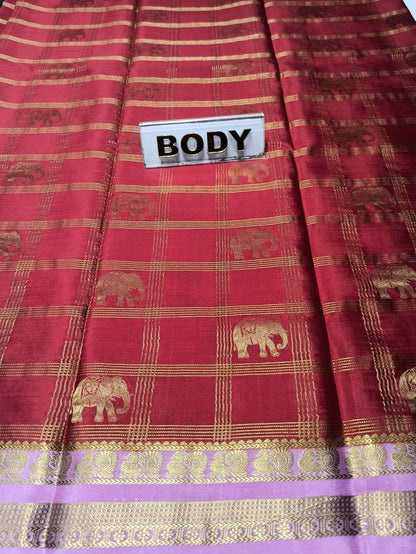 Pure Mysore Silk Saree.