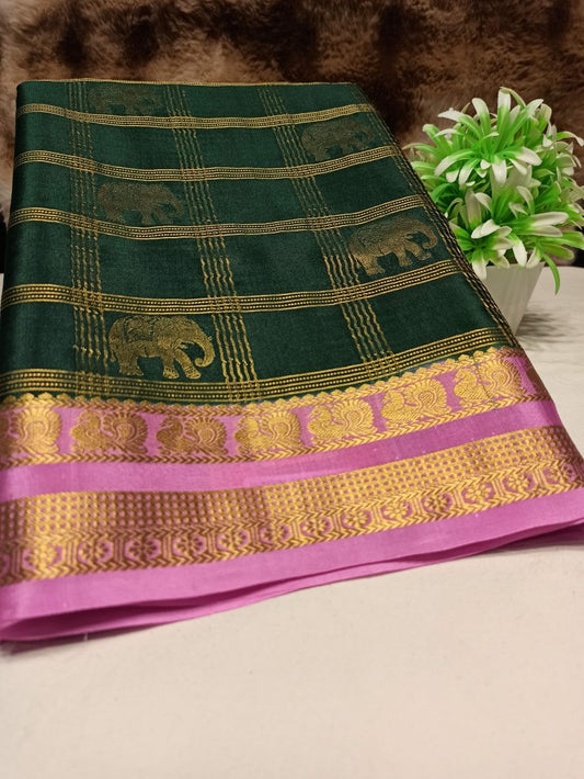 Pure Mysore Silk Saree.