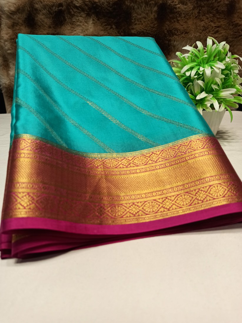 Pure Mysore Silk Saree.