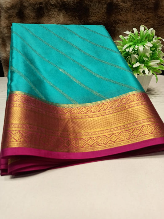Pure Mysore Silk Saree.