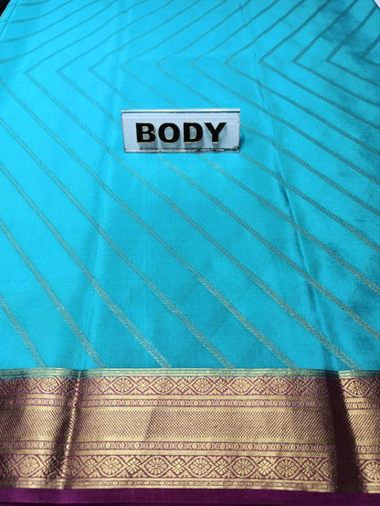 Pure Mysore Silk Saree.