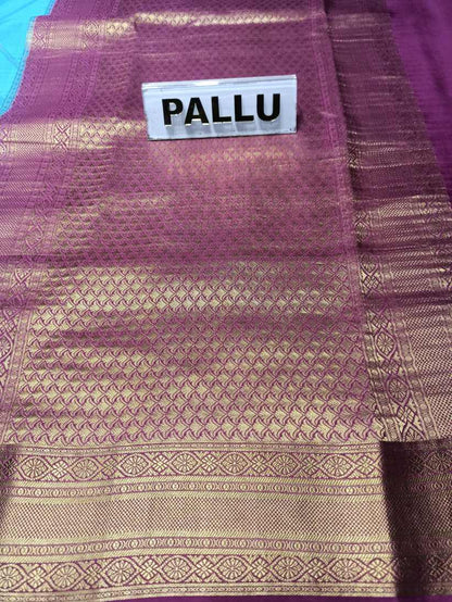 Pure Mysore Silk Saree.