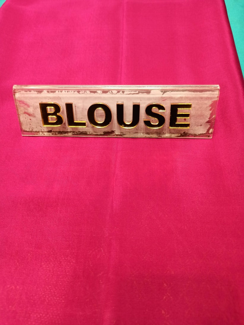 Pure Mysore Silk Saree.